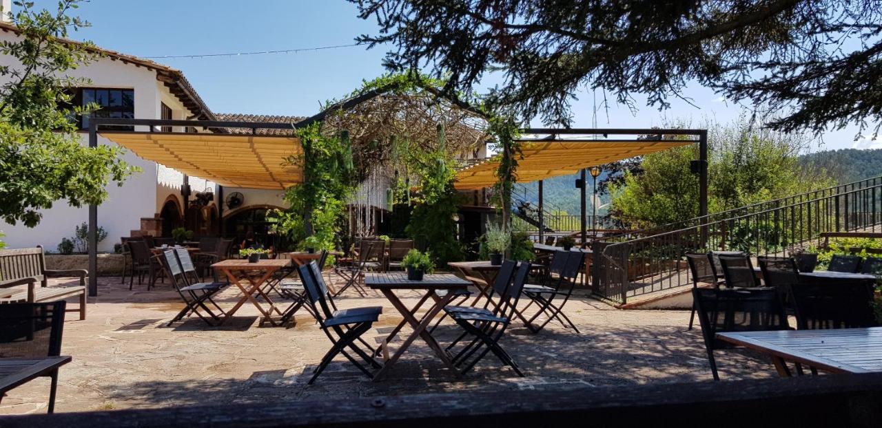 Hostal La Guineu Viladrau Exteriör bild